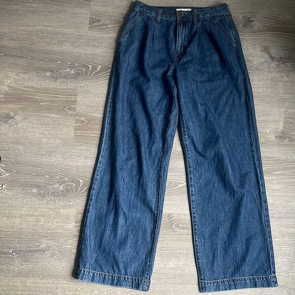 Madewell The Harlow Wide-Leg Jean in Fairson Wash - Picture 2 of 12